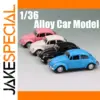 1:36 Scale Vintage Volkswagen Beetle Model