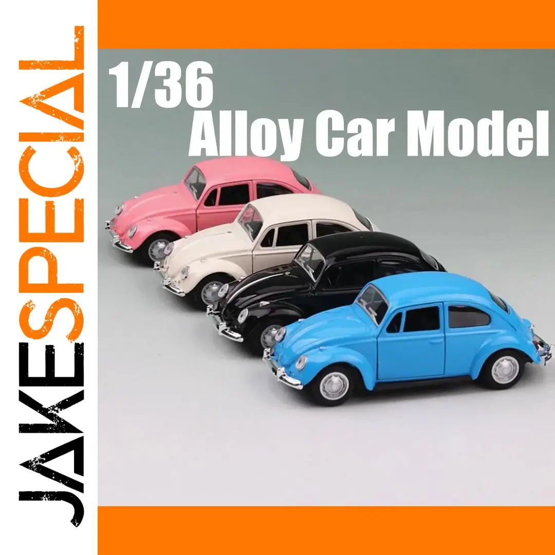 1:36 Scale Vintage Volkswagen Beetle Model 1 1:36 Scale Vintage Volkswagen Beetle Model