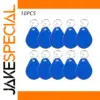 Bright Blue RFID Key Fobs Set of 10