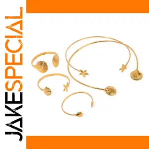 Seaside Stainless Steel Jewelry Set