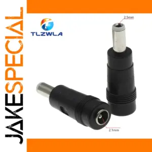 DC Power Adapter Conversion Kit 5.5mm to 2.5mm