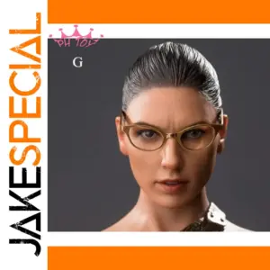 Vintage 1/6 Scale Metal Glasses Frame for Dolls