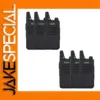 Six-Piece Black UHF Walkie Talkie Set 400-470 MHz