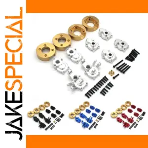 RC Metal Portal Axle Gear Housing Set (12 Pieces)