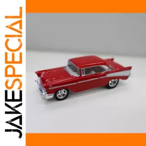 Vintage Red 1/64 Scale Diecast Car Model