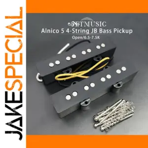 Open-Style Alnico 5 Jazz JB Bass Pickup