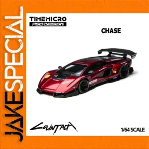 Scarlet Red Countach Die-Cast Model Car