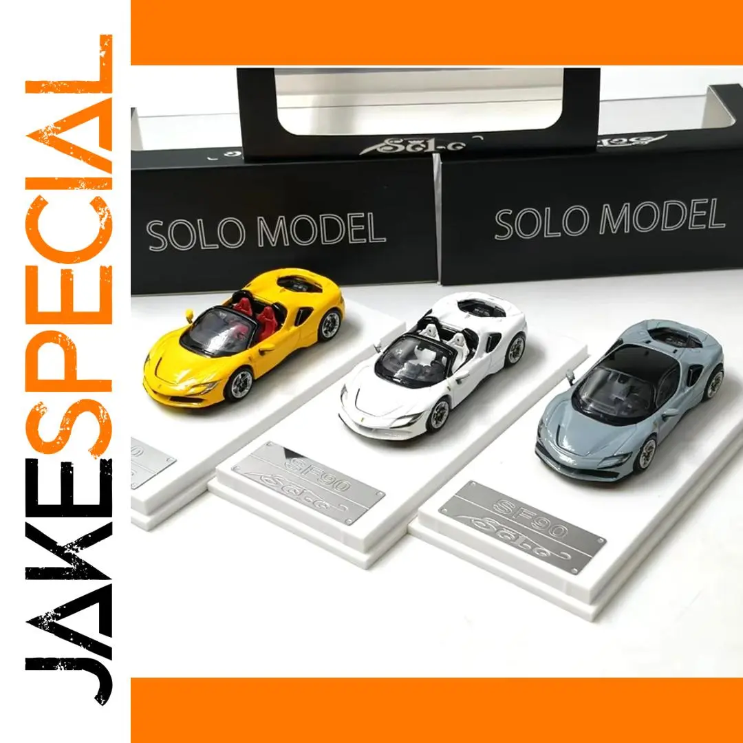 Ferrari SF90 1:64 Alloy Diecast Model in Three Colors 1 Ferrari SF90 1:64 Alloy Diecast Model in Three Colors