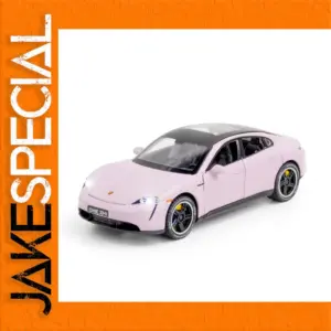 Pink 1:32 Porsche Taycan Diecast Model