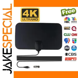 Indoor 4K HD TV Antenna with Booster