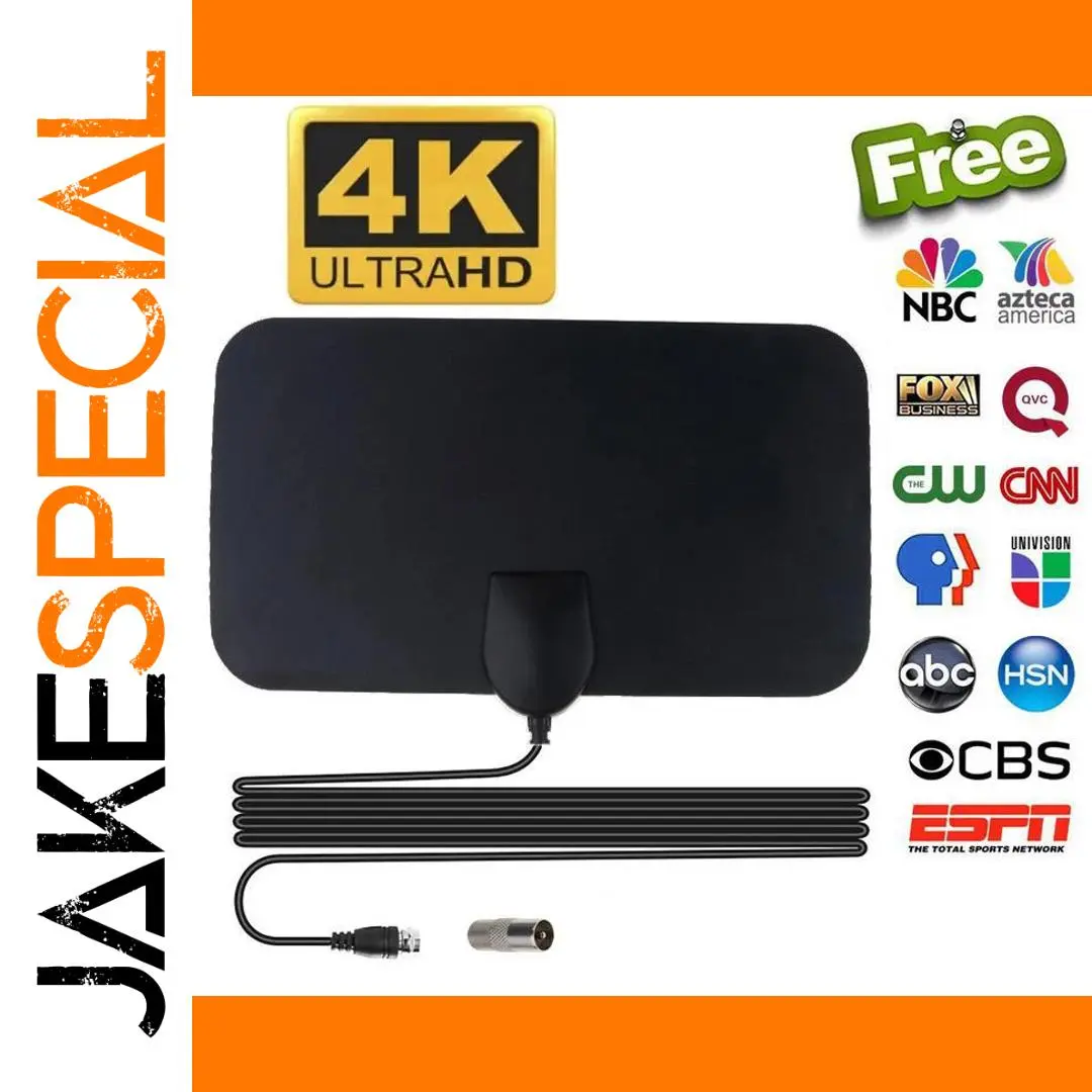 Indoor 4K HD TV Antenna with Booster 1 Indoor 4K HD TV Antenna with Booster
