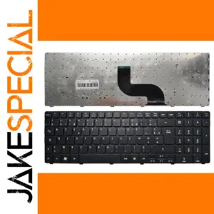 Black French AZERTY Keyboard for Acer Aspire 7750