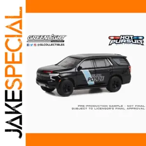 2022 Chevrolet Tahoe Police Pursuit Model Diecast