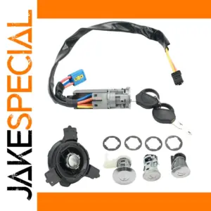 Peugeot 206 Lock Set with Keys and Components