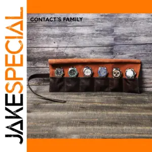 Contact's Family Leather Watch Roll CF1128