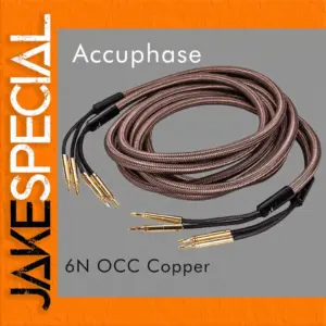 Premium 6N OCC Copper Speaker Cable 1-3m