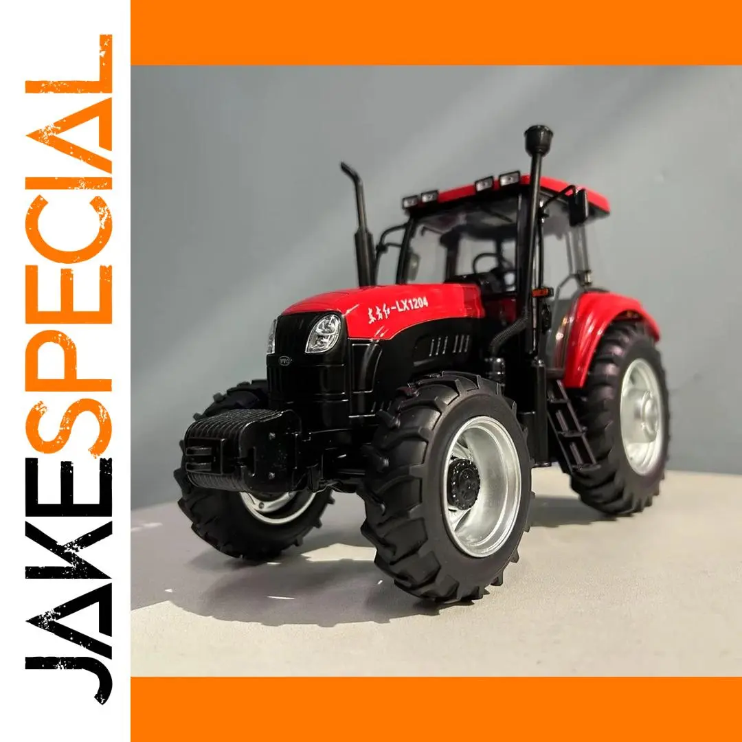 1:24 Scale Dongfanghong LX1204 Tractor Model 1 1:24 Scale Dongfanghong LX1204 Tractor Model
