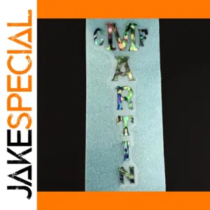 Holographic "GREAT" Guitar Sticker