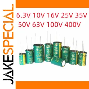 25V High-Frequency Aluminum Capacitor Set