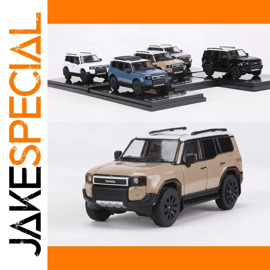 GCD 1:64 Scale Land Cruiser Prado Diecast Model 1 GCD 1:64 Scale Land Cruiser Prado Diecast Model