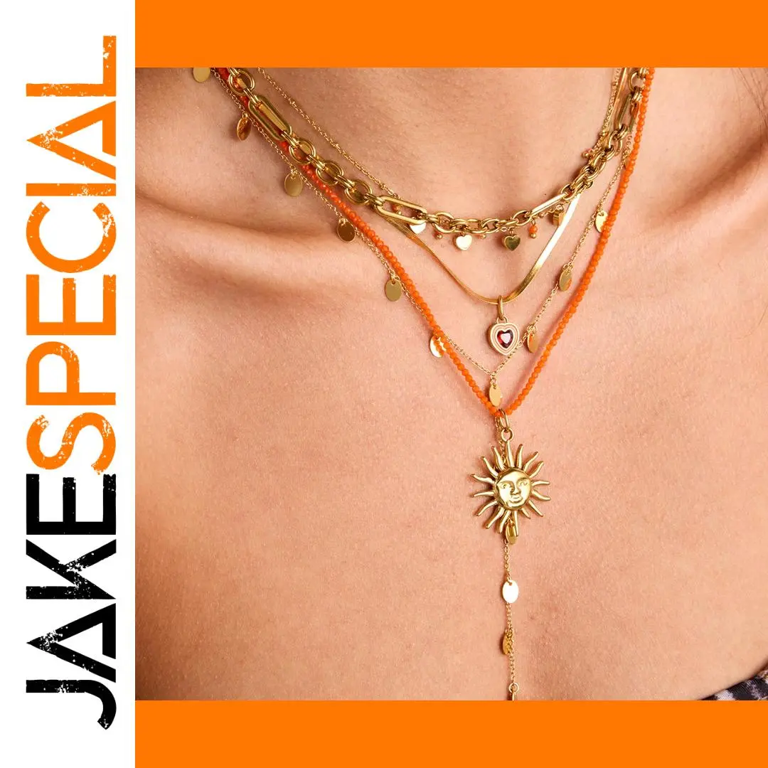 Ocean Vacation Stainless Steel Necklace for Women 1 Ocean Vacation Stainless Steel Necklace for Women