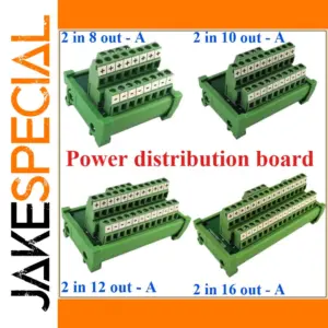 Green Multi-Output Power Distribution Board for PCB