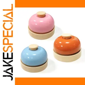 Colorful Children's Call-to-Meal Bell Toy