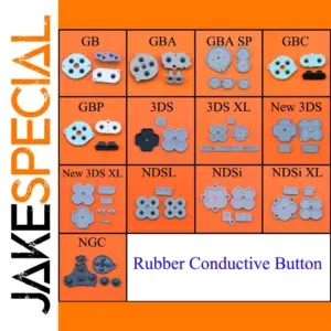 Rubber Conductive Keypad for Gaming Consoles
