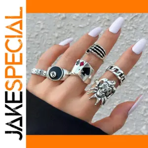 Skeleton Ghost Claw Ring Model J060102