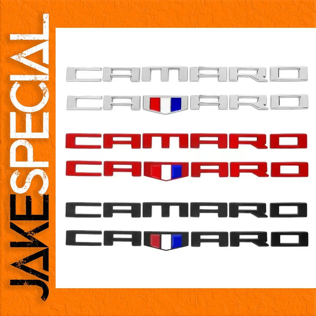 Camaro Bumblebee 3D Emblem Set in Metal Alloy 1 Camaro Bumblebee 3D Emblem Set in Metal Alloy