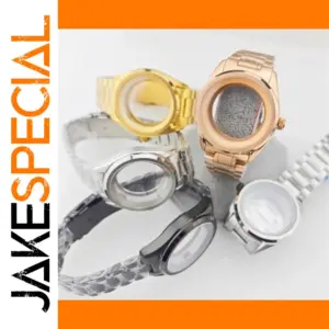 Rose Gold 39.5mm Stainless Steel Watch Case Model: RG395