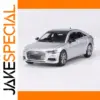Silver Audi A6 C8 Diecast Model 1:64 Scale