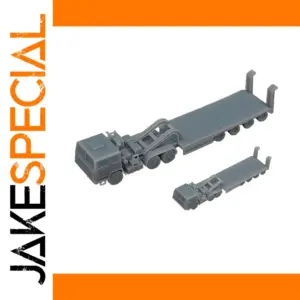 Heavy-Duty Resin Trailer Models for Dioramas