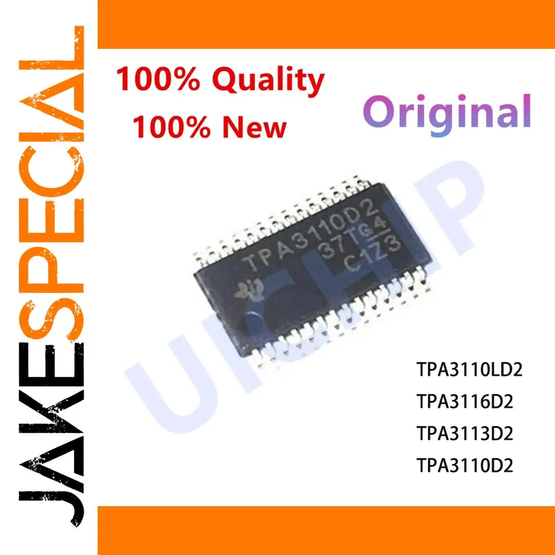 TPA3110D2 Series Audio Drive IC in TSSOP-28 1 TPA3110D2 Series Audio Drive IC in TSSOP-28