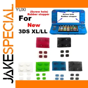 3DS XL & New 3DS LL Replacement Screw & Rubber Foot Set