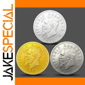 Italy 1872 Victor II Copper Coin Replica