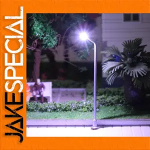 Miniature Copper Street Lamps for HO/TT Scales