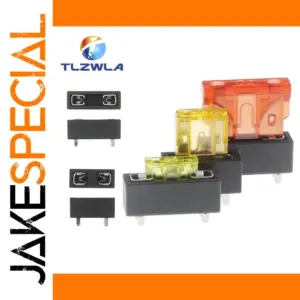 Automotive Fuse Holder Set with Clear Covers