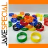 300pcs Color-Coded Microphone Connector Rings for NC3FXX