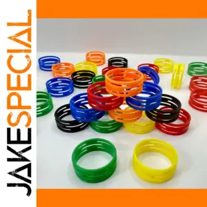 300pcs Color-Coded Microphone Connector Rings for NC3FXX