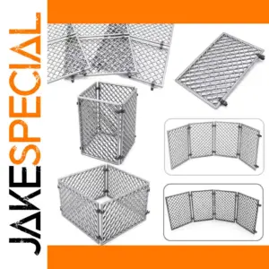Military Chain Link Fence Set - 10 Pieces