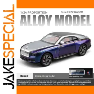 1:24 Purple Coupe Diecast Model