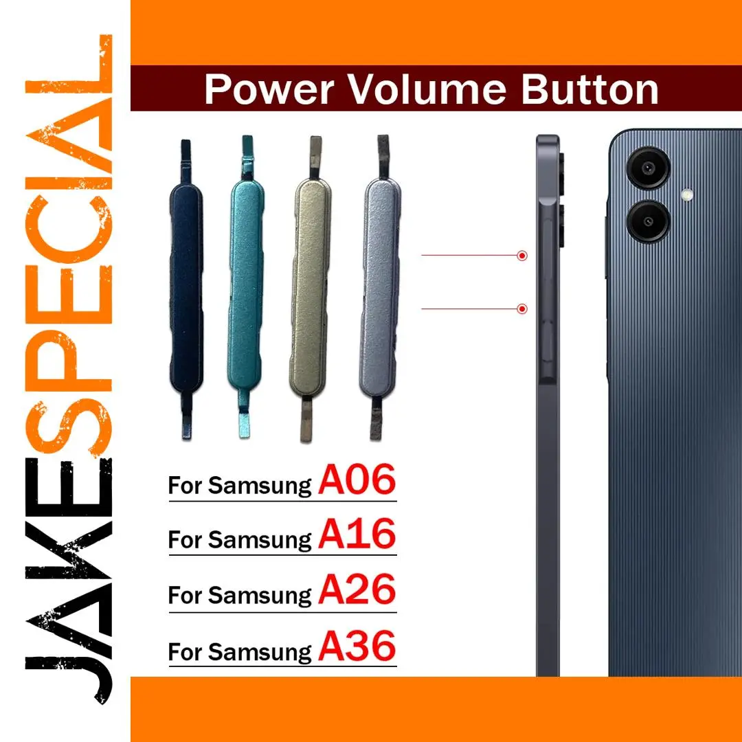 Samsung A06, A16, A26, A36 Side Button Replacements 1 Samsung A06, A16, A26, A36 Side Button Replacements