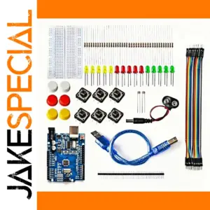 UNO R3 Electronics Starter Kit with Blue Microcontroller