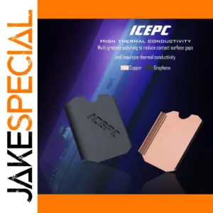 iCEPC NVMe SSD Heatsink 2230/2242 Copper Graphene