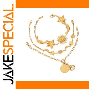 Celestial Stainless Steel Bracelet Set JDB0212021