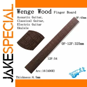Wenge Guitar Fretboard Material 520mm x 70mm x 10mm
