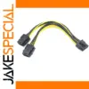 PCI-Express Power Splitter Cable 8-pin to dual 6-pin