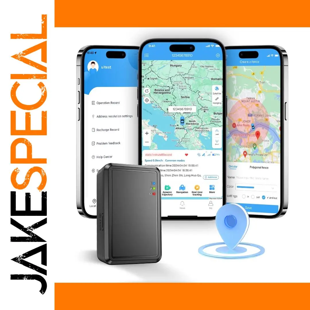 Portable GPS Tracker with 1200mA Battery 1 Portable GPS Tracker with 1200mA Battery