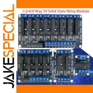 Multi-Channel 5V SSR Relay Module for AC Load Control